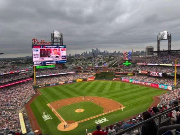 Citizens Bank Park, section: 419, row: 12, seat: 1