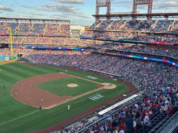 Citizens Bank Park, section: 430, row: 3, seat: 1