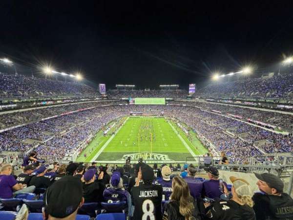 M&T Bank Stadium, section: 540, row: 11, seat: 10
