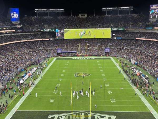 M&T Bank Stadium, section: 540, row: 11, seat: 10