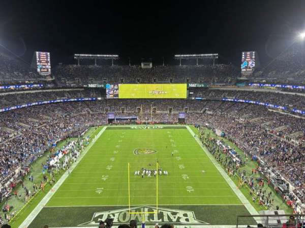 M&T Bank Stadium, section: 540, row: 11, seat: 10