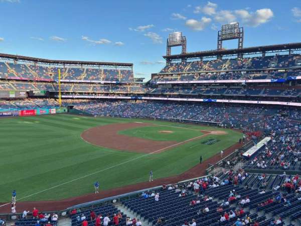 Citizens Bank Park, section: 234, row: 1, seat: 24