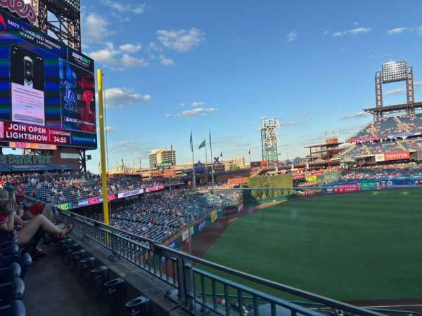 Citizens Bank Park, section: 234, row: 1, seat: 24