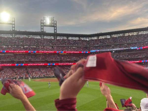 Citizens Bank Park, section: 145, row: 5, seat: 18