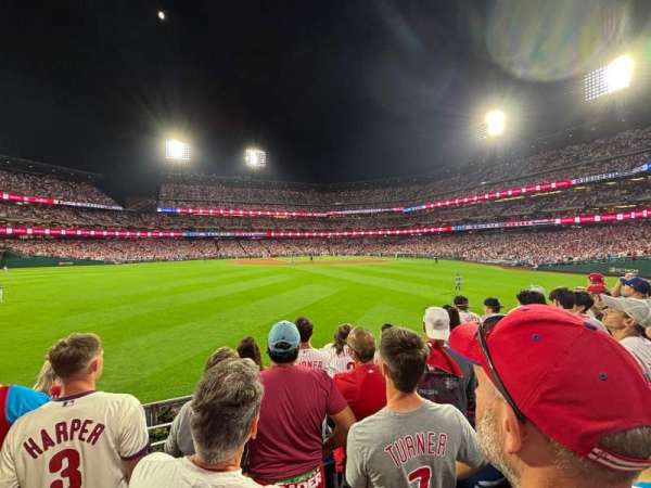 Citizens Bank Park, section: 145, row: 5, seat: 18