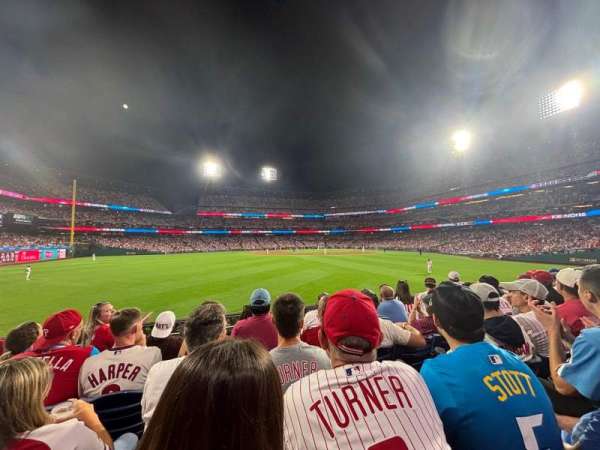 Citizens Bank Park, section: 145, row: 5, seat: 18