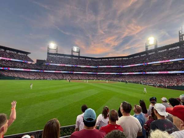 Citizens Bank Park, section: 145, row: 5, seat: 18