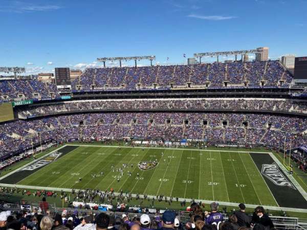 M&T Bank Stadium, section: 525, row: 17, seat: 4