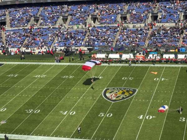 M&T Bank Stadium, section: 525, row: 17, seat: 4