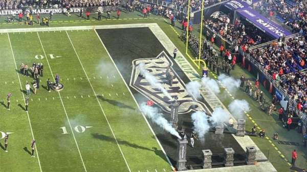M&T Bank Stadium, section: 525, row: 17, seat: 4
