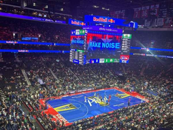 Xfinity Mobile Arena, section: 210A, row: 3, seat: 4