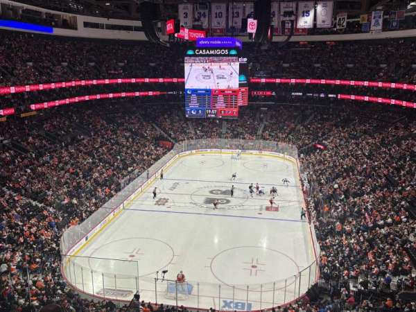 Xfinity Mobile Arena, section: 219A, row: 7, seat: 13