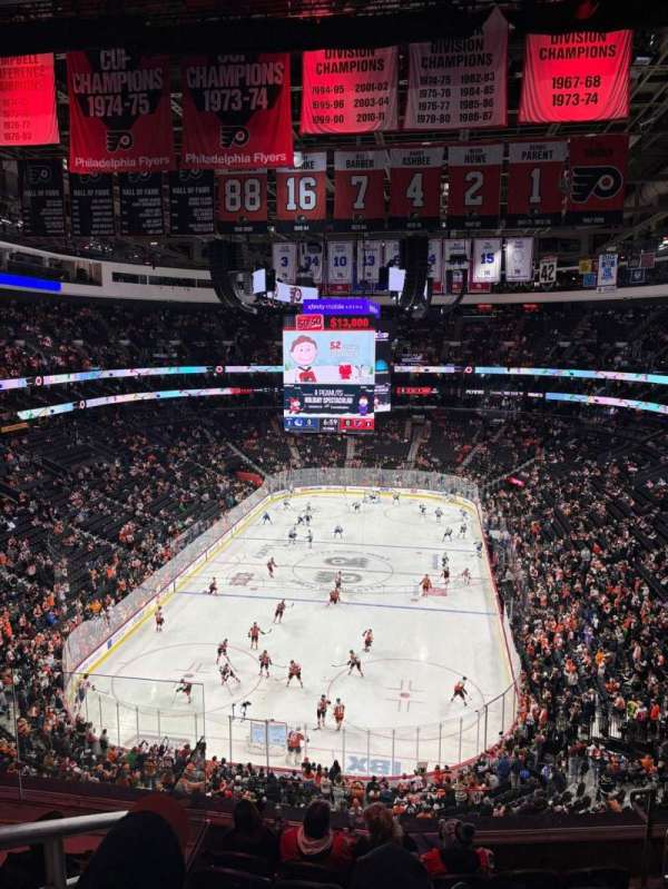 Xfinity Mobile Arena, section: 219A, row: 7, seat: 13