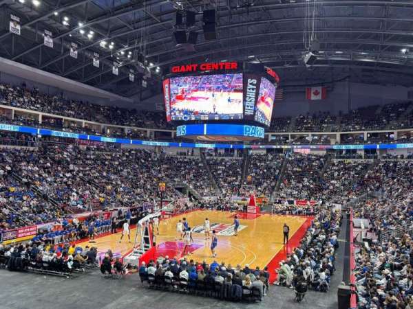 Giant Center, section: 115, row: P, seat: 3
