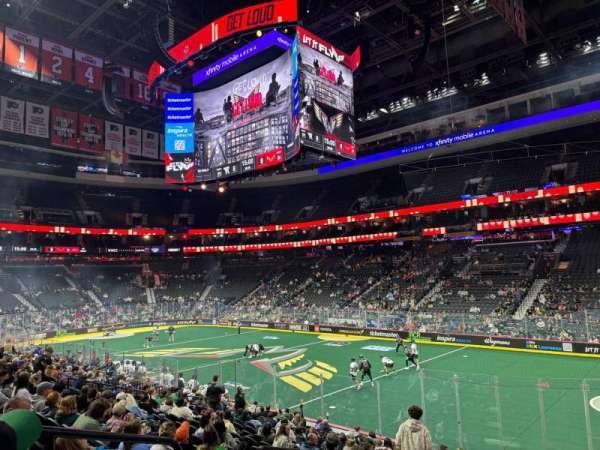 Xfinity Mobile Arena, section: 104, row: 18, seat: 1
