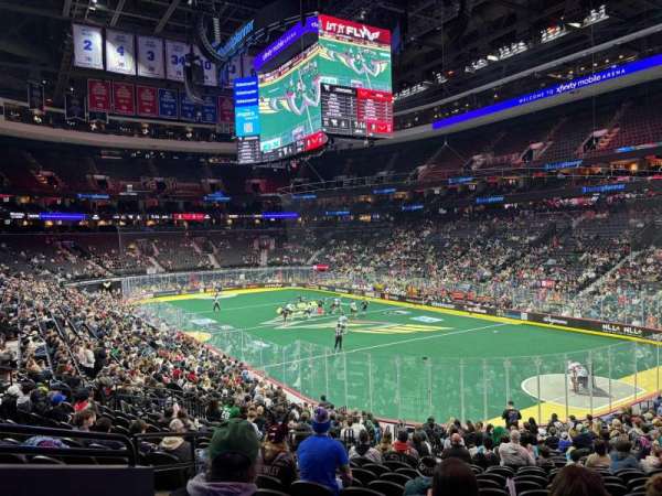 Xfinity Mobile Arena, section: 117, row: 21, seat: 1