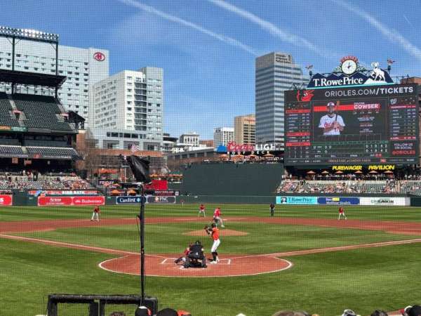 Oriole Park at Camden Yards, section: 36, row: 14, seat: 3