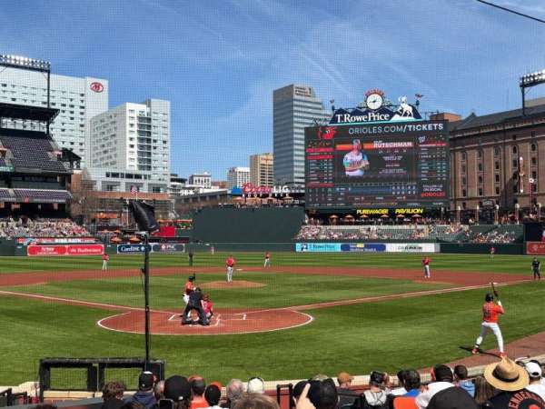 Oriole Park at Camden Yards, section: 36, row: 14, seat: 3