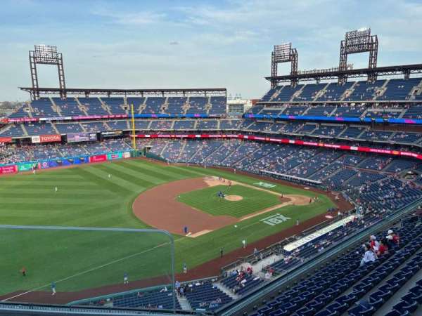 Citizens Bank Park, section: 430, row: 2, seat: 14