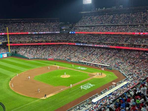 Citizens Bank Park, section: 430, row: 2, seat: 14