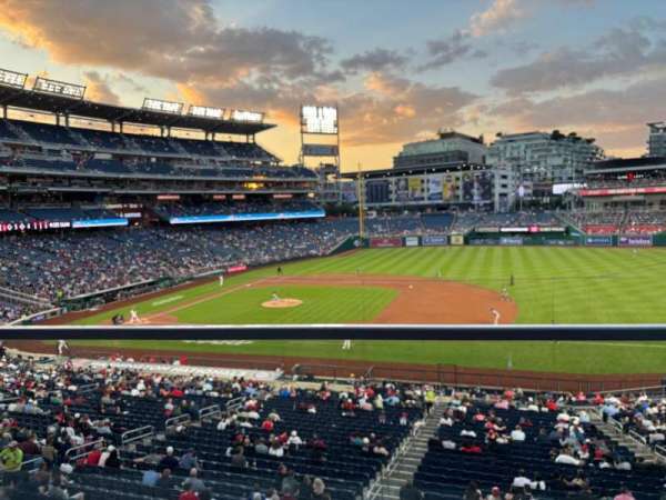 Nationals Park, section: 220, row: A, seat: 7
