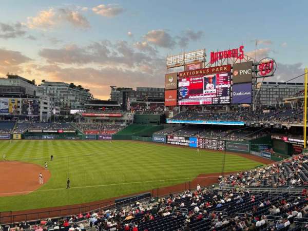 Nationals Park, section: 220, row: A, seat: 7