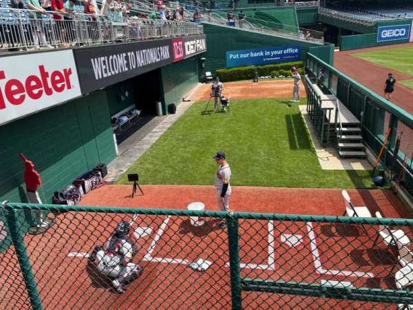 Nationals Park, section: 103, row: D, seat: 9