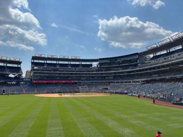 Nationals Park, section: 103, row: D, seat: 9