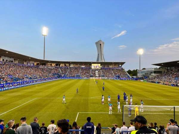 Stade Saputo, section: 115, row: M, seat: 1