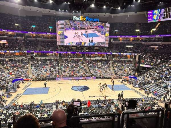 FedEx Forum, section: Pinn11, row: E, seat: 21