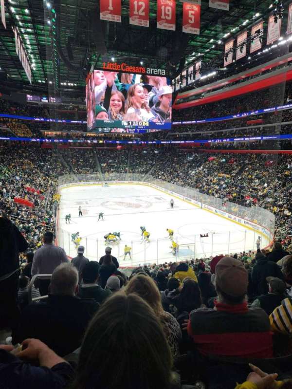 Little Caesars Arena, section: 116, row: 25, seat: 23-24