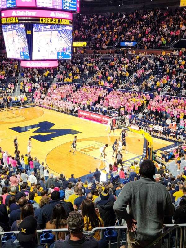 Crisler Center, section: 236, row: 23, seat: 1