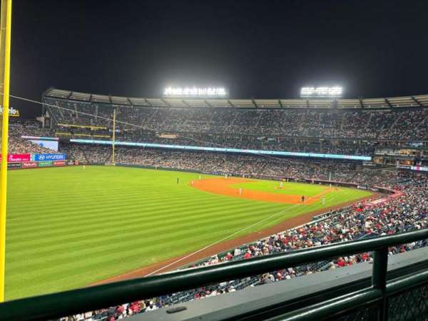 Angel Stadium, section: 305, row: A, seat: 3