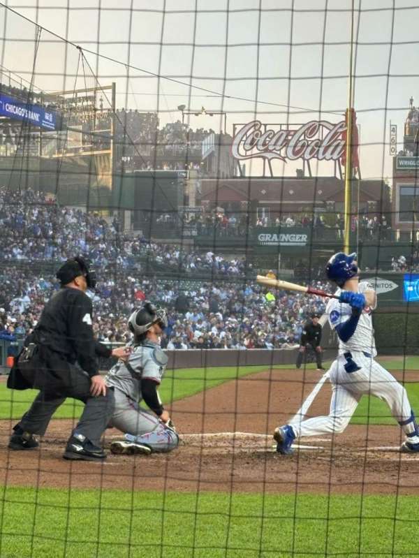 Wrigley Field, section: AA21, row: 3, seat: 5