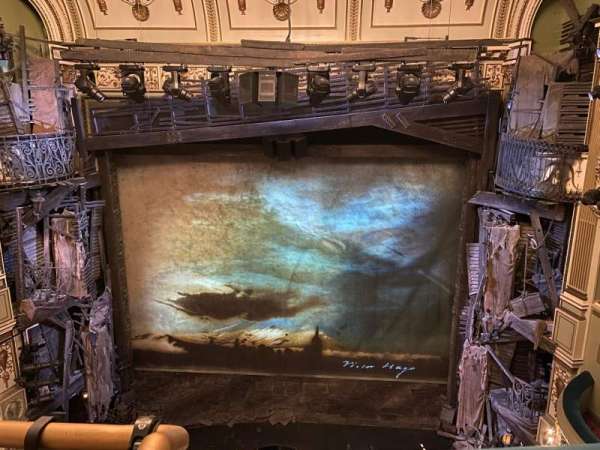 Sondheim Theatre, West End, section: Grand Circle, row: A, seat: 11-12