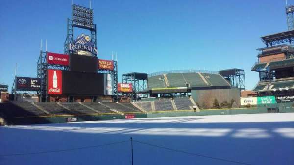 Coors Field, section: 139, row: 1