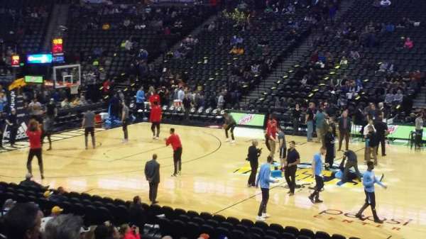 Ball Arena, section: 122, row: 18, seat: 16