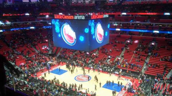 Little Caesars Arena, section: 209, row: 3, seat: 10