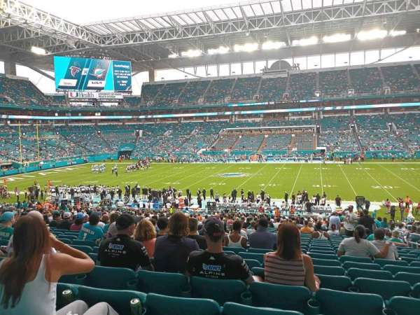 Hard Rock Stadium, section: 117, row: 40, seat: 3