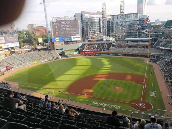Truist Park, section: 430, row: 8, seat: 3