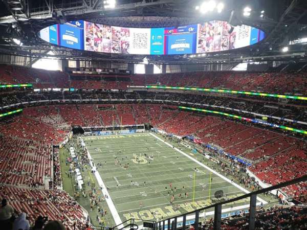 Mercedes-Benz Stadium, section: 301, row: 14, seat: 2