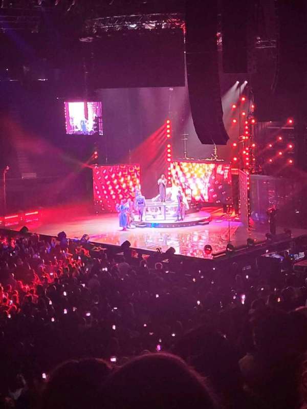 Kia Forum, section: 108, row: 16, seat: 9