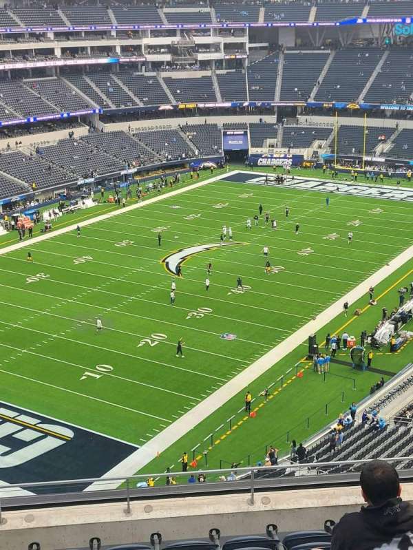 SoFi Stadium, section: 314, row: 8, seat: 15