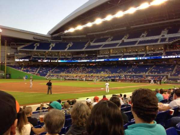 LoanDepot Park, section: 23, row: F, seat: 8