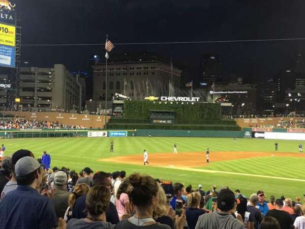 Comerica Park, section: 131, row: 27, seat: 8