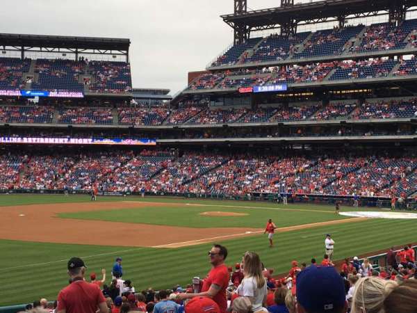 Citizens Bank Park, section: 136, row: 27, seat: 9