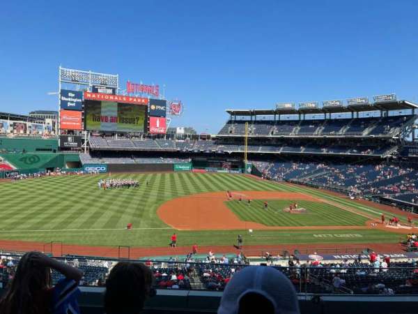 Nationals Park, section: 207, row: D, seat: 14