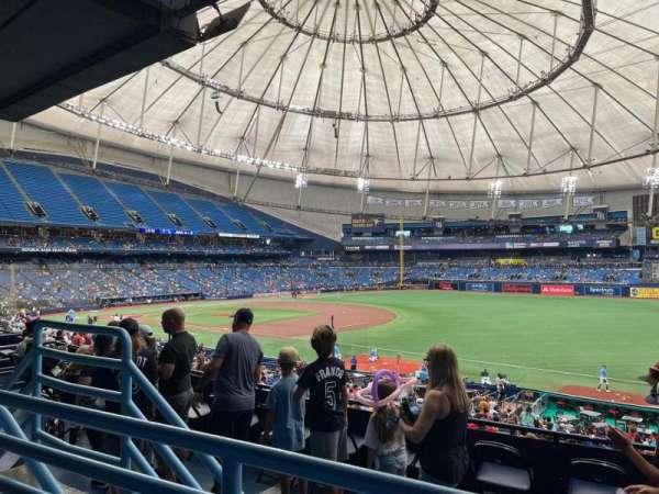 Tropicana Field, section: 130, row: QQ