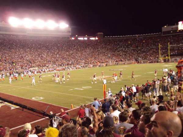 Bobby Bowden Field at Doak Campbell Stadium, section: 136, row: 9, seat: 5-6