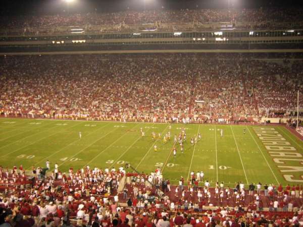 Razorback Stadium, section: W102, row: 38, seat: 5-6